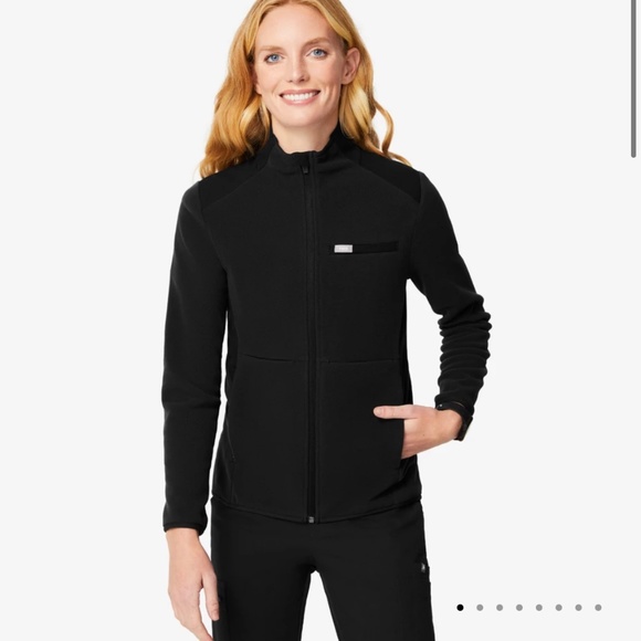 Figs On Fleece Jacket Size Small